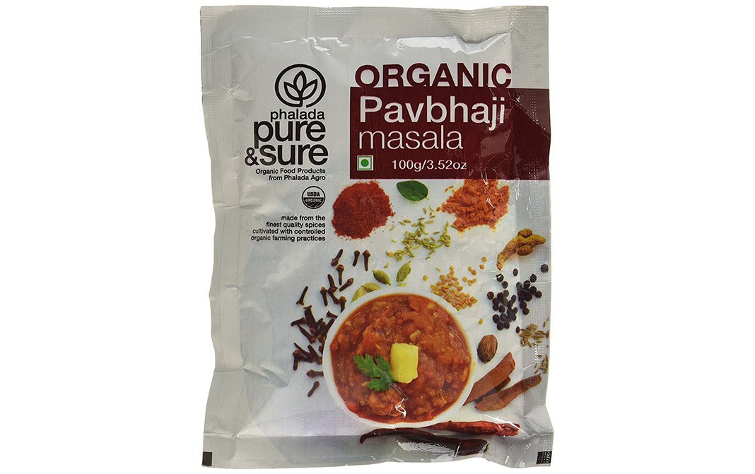 Pure & Sure Organic Pavbhaji Masala    Pack  100 grams